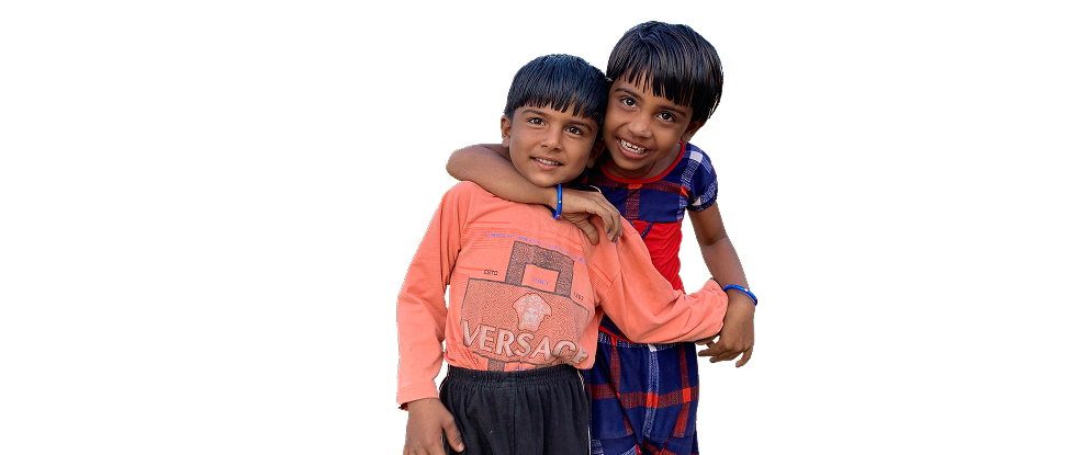 Children smiling
